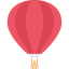 Hot air balloon icon 64x64