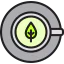Hot green tea Symbol 64x64