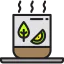 Hot lemon tea icon 64x64