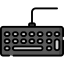 Electric keyboard icon 64x64