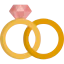 Wedding rings 图标 64x64