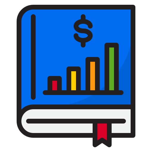 Finance book ícono