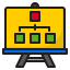 Flow chart Ikona 64x64