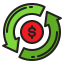 Money exchange Ikona 64x64