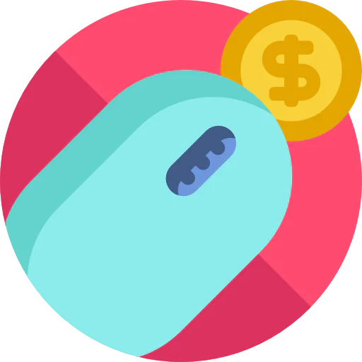 Pay per click icône