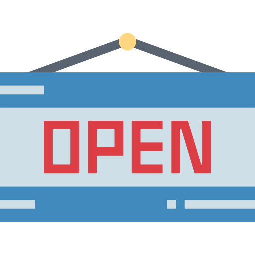 Open 图标