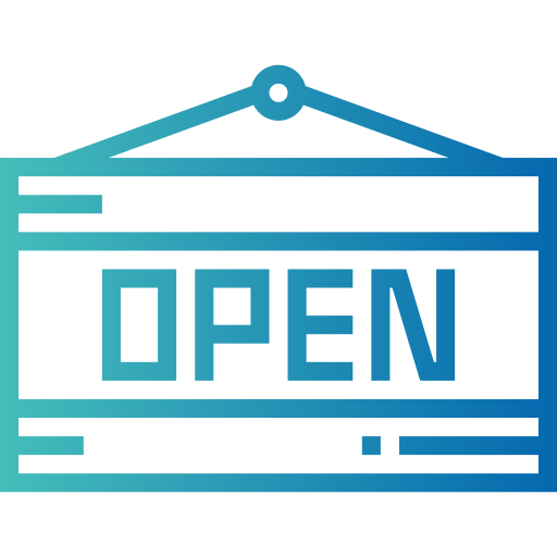 Open 图标