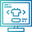 Shopping online icon 64x64