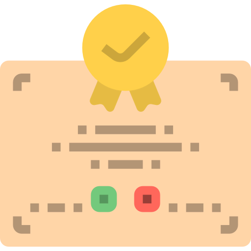 Certificate アイコン