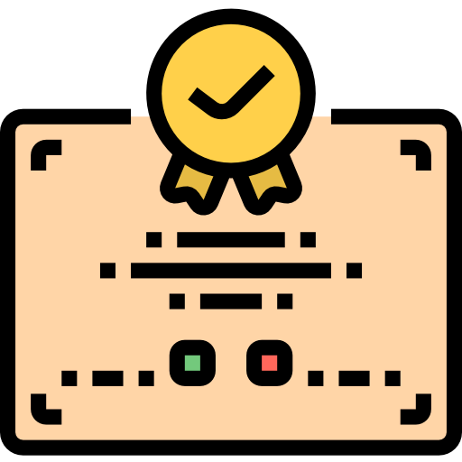 Certificate icon