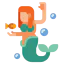 Mermaid icon 64x64
