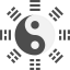 Yin yang icon 64x64