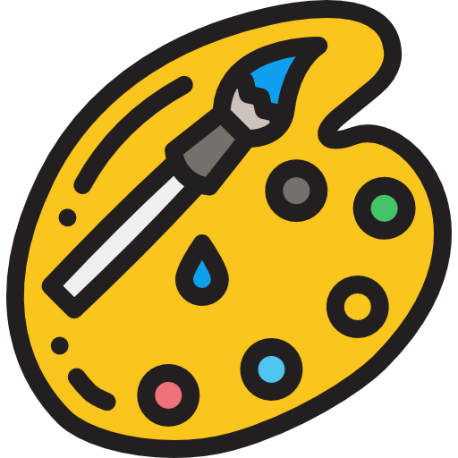 Paint palette icon