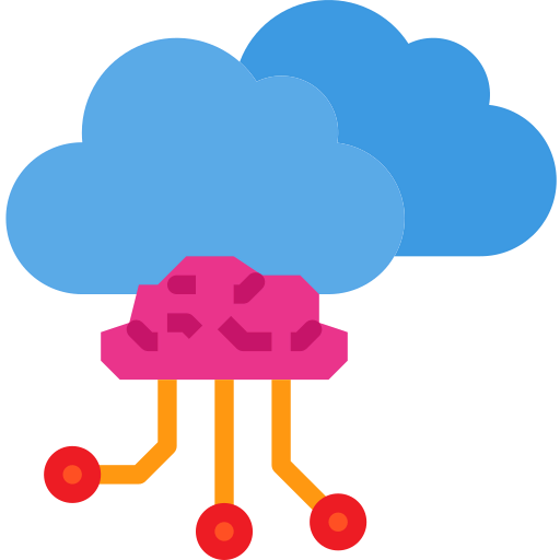 Cloud computing アイコン