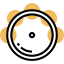 Tambourine icon 64x64