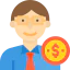 Businessman ícono 64x64