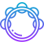 Tambourine icon 64x64
