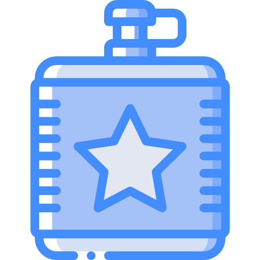 Hip flask biểu tượng