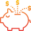 Piggy bank icon 64x64