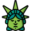 Statue of liberty biểu tượng 64x64