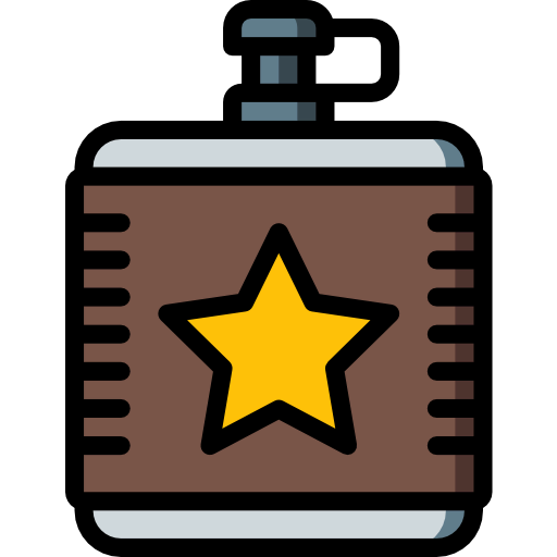 Hip flask icon