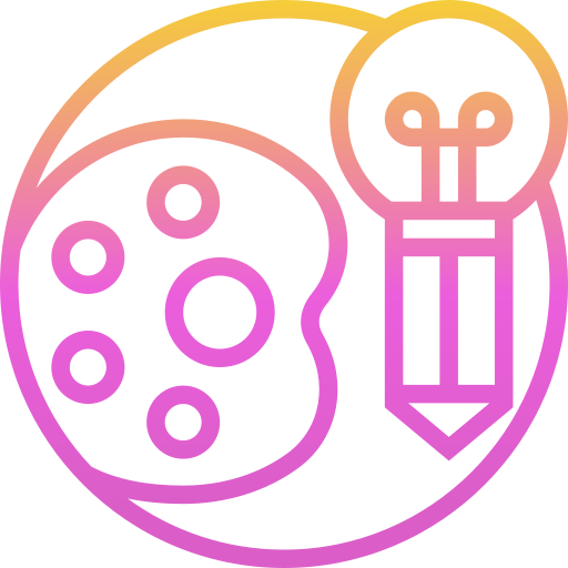 Color palette アイコン