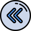 Fast backward icon 64x64