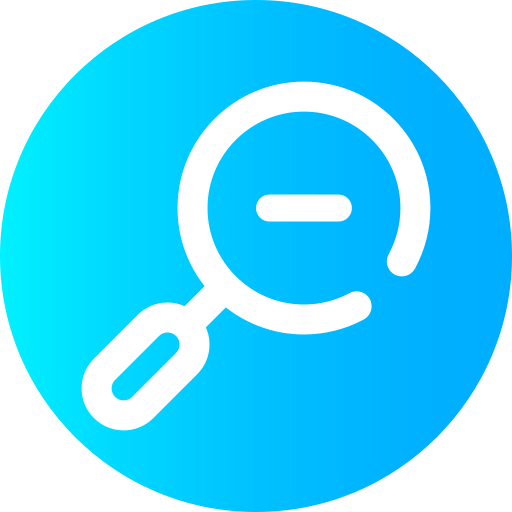 Zoom out icon