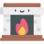 Fireplace 图标 64x64