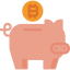 Piggy bank ícone 64x64