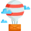 Hot air balloon icon 64x64