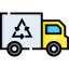 Recycling truck icon 64x64