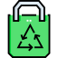 Recycled bag icon 64x64