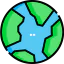 Planet earth biểu tượng 64x64