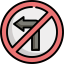 No turn icon 64x64
