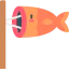 Fish flag icon 64x64