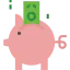 Piggy bank icon 64x64