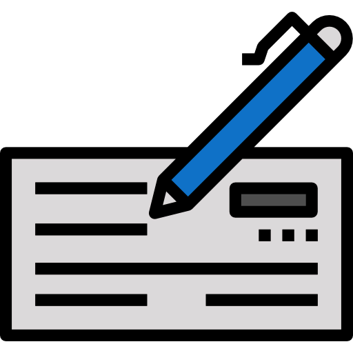Cheque icon