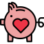 Piggy bank icon 64x64