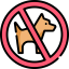 No pets ícone 64x64