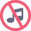 No music アイコン 64x64