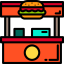 Snack booth biểu tượng 64x64