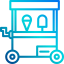 Ice cream cart icon 64x64