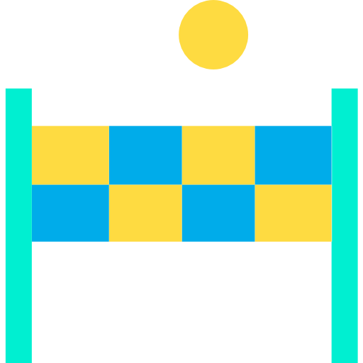 Volley net icon