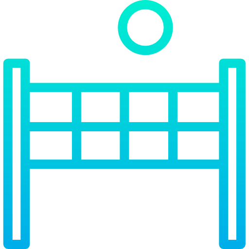 Volley net icon