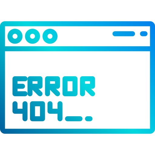 Error 404 icon