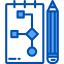 Flow chart icon 64x64
