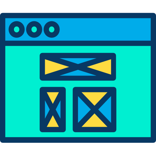 Wireframe icon