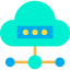 Cloud computing アイコン 64x64