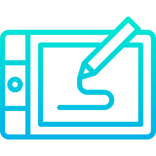Graphic tablet icon
